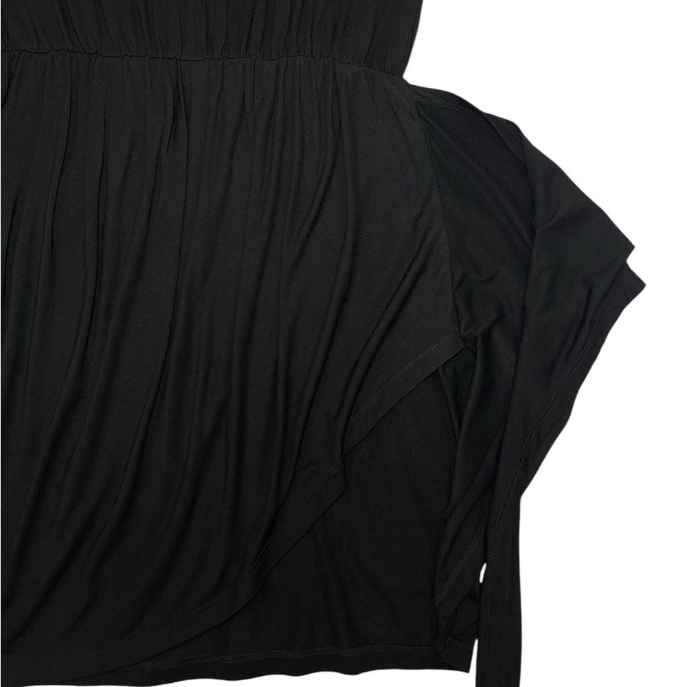 Lovers & Friends Tarin Mini Black Dress Tie Waist Short Sleeve Size Medium NEW - Picture 12 of 15